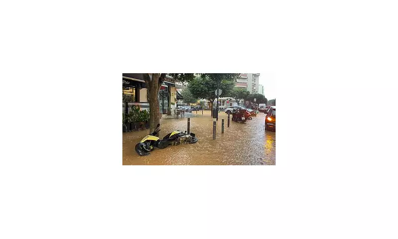 Ibiza Deluge: Luxury Resort Transformed Into Muddy Lake After Hurricane Gabrielle's Wrath