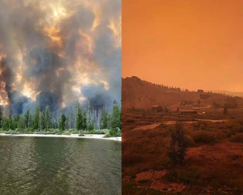 Idaho Wildfires Rage: Stanley Evacuated as Blaze Threatens Historic Town
