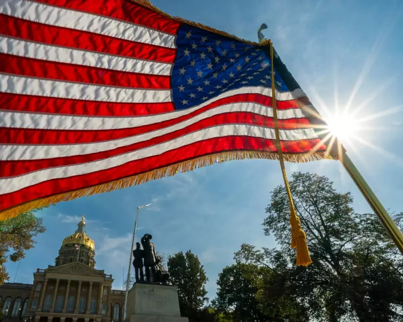 Iowa Governor Orders Flags to Half-Mast for Controversial Figure Charlie Kirk | The Guardian
