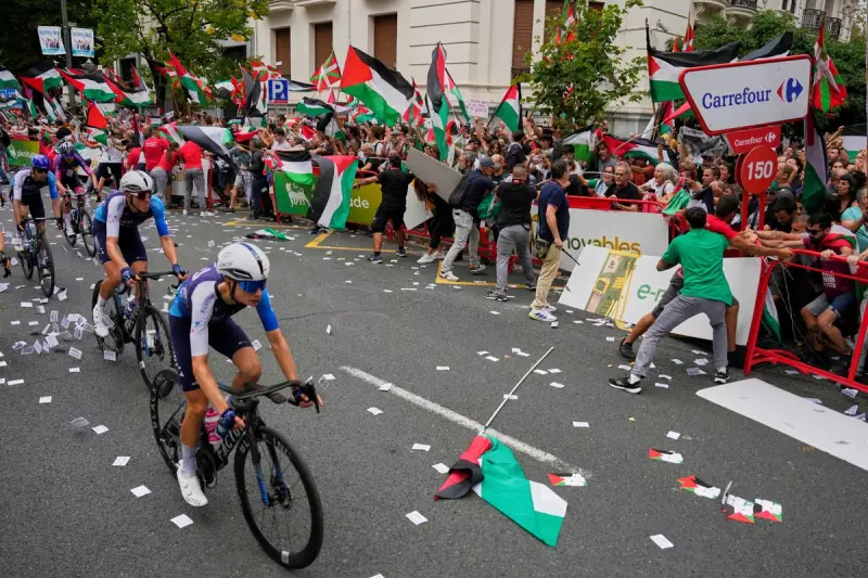 Israel Premier Tech Cycling Team's Vuelta Kit Sparks Major Palestine Protests