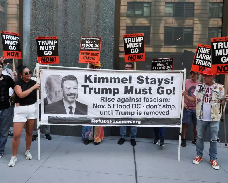 Jimmy Kimmel's Trump Jibe Sparks Free Speech Debate: Comedian Faces Backlash Over Controversial Remarks