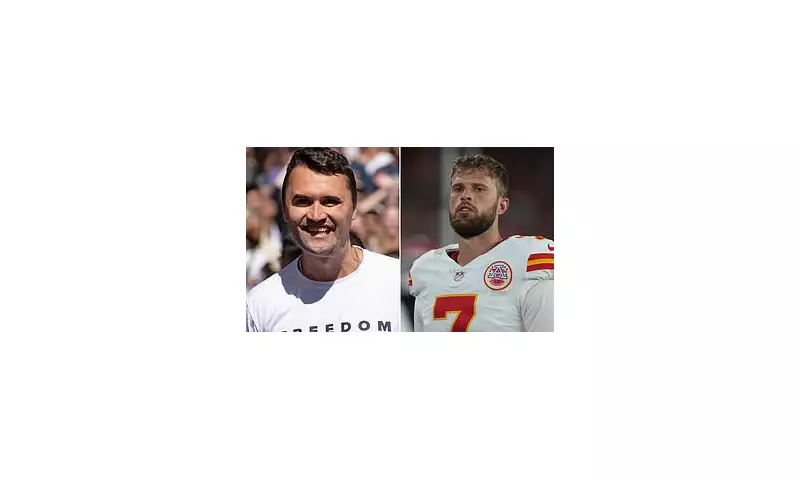 Kansas City Chiefs Kicker Harrison Butker Sparks Fury with Controversial Charlie Kirk Alliance