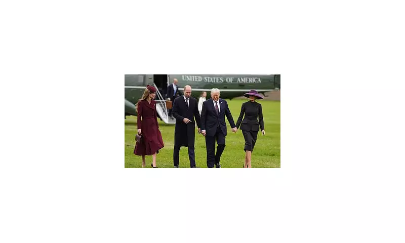 Kate Middleton's Graceful Welcome: The Princess of Wales Meets Donald and Melania Trump at Windsor Castle