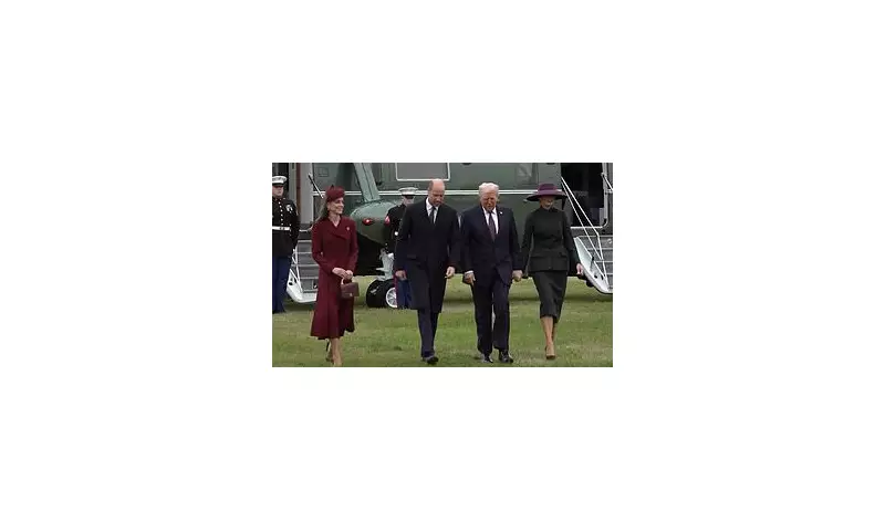 Kate Middleton's Subtle Gesture to William While Walking with Trumps Reveals True Royal Closeness | Daily Mail Analysis