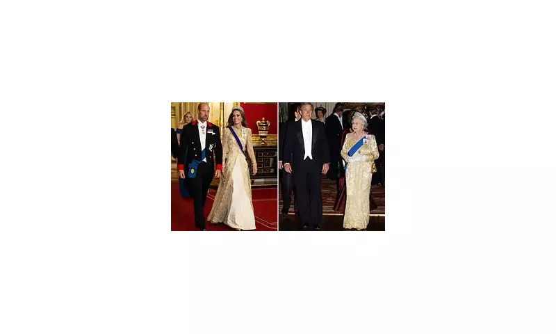 Kate's Poignant Tribute: Princess of Wales Stuns in Late Queen's Identical Dress for Powerful 'Mic-Drop' Moment