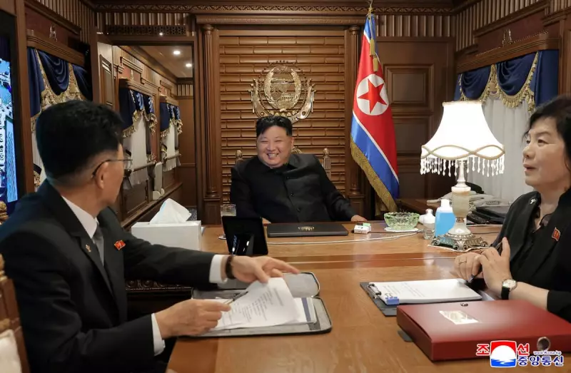 Kim Jong-un Arrives in Beijing on Armoured Train for China's Military Parade