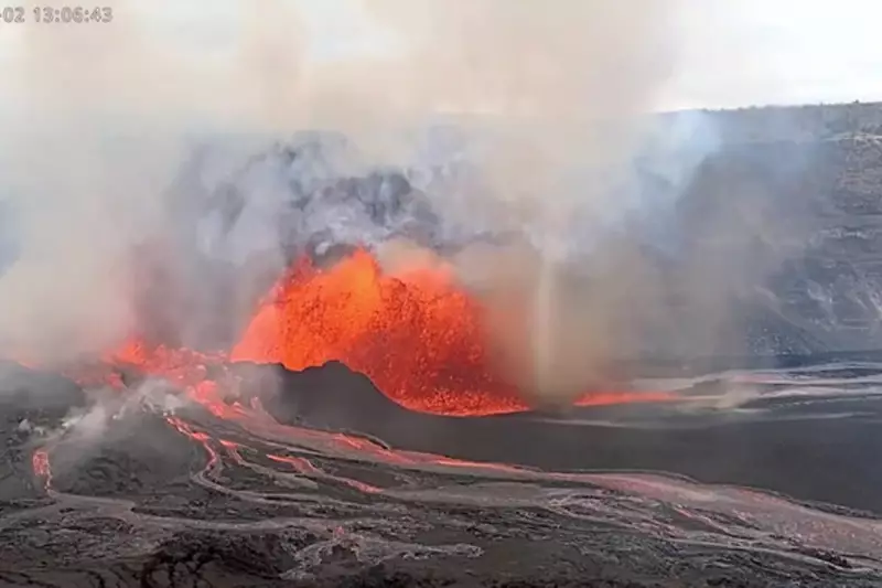 Kīlauea Fury: Rare Volcanic Tornado Captured on Video in Hawaii