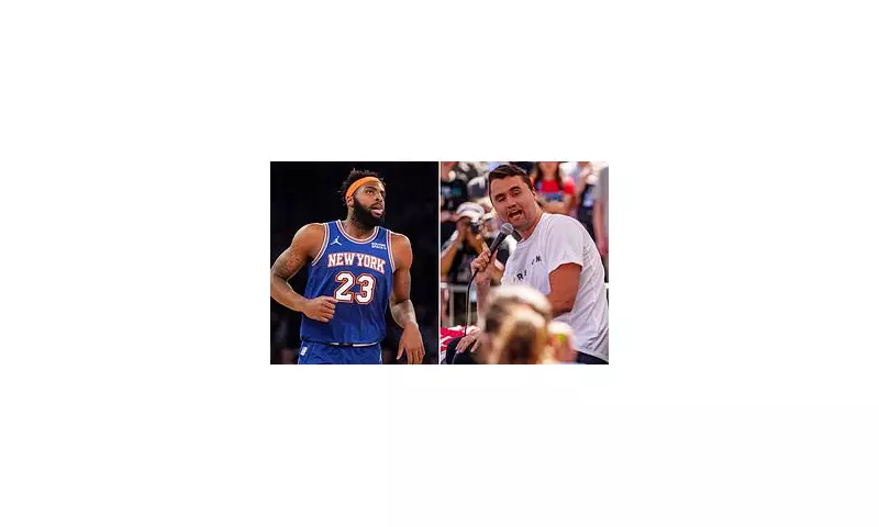 Knicks Star Mitchell Robinson Sparks Fury with Controversial Charlie Kirk Retweet