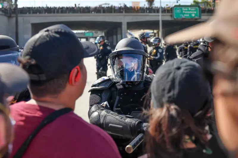 LAPD Faces Scrutiny After Firing Projectiles at Immigration Protesters in Los Angeles