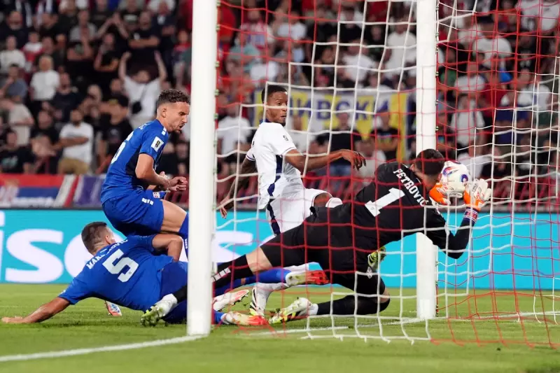 Laser Pointer Halts England vs Serbia Clash: UEFA Launches Probe into Shocking Arena Incident