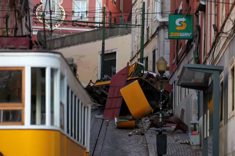 Lisbon's Iconic Gloria Funicular Derails: Multiple Injuries Reported in Cable Car Mishap