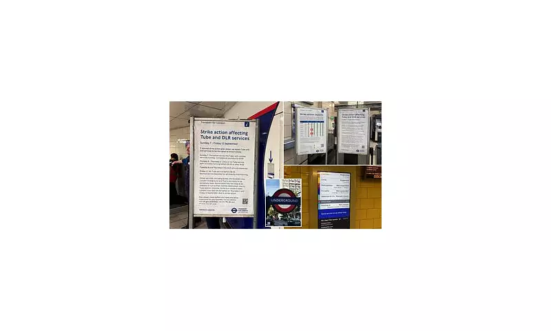 London Grinds to a Halt: Full Tube Shutdown from 6pm as RMT Strike Begins