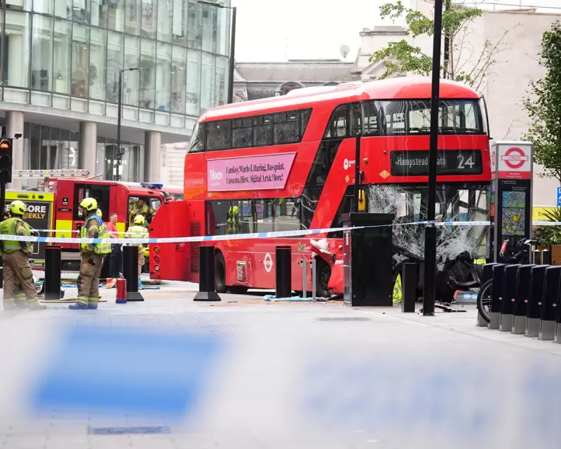 London Victoria Station Bus Crash: Multiple Hospitalised After Rush Hour Collision