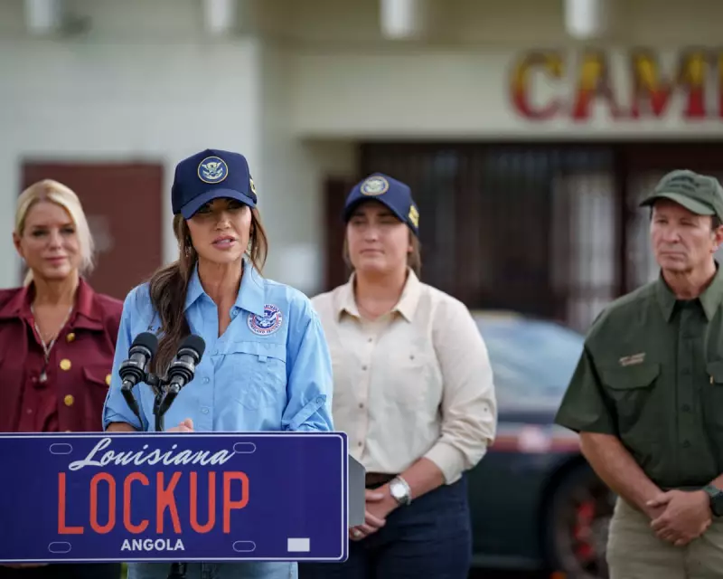 Louisiana's Notorious Angola Prison Selected for US Immigration Detainees, Claims Noem