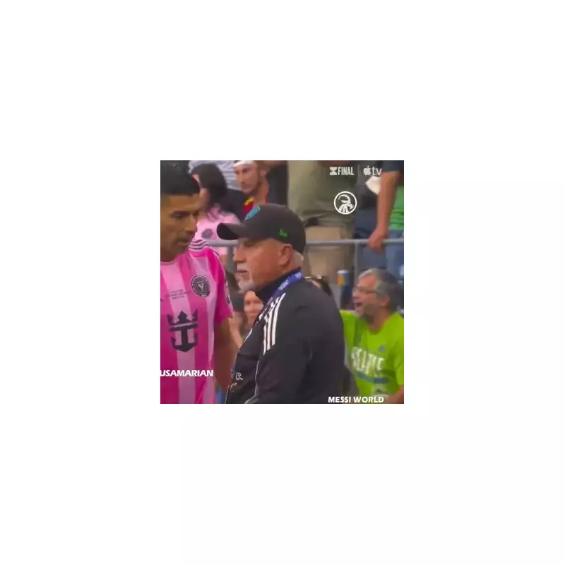 Luis Suarez Spat at Opponent in Miami vs Seattle Clash, Shocking MLS Fans
