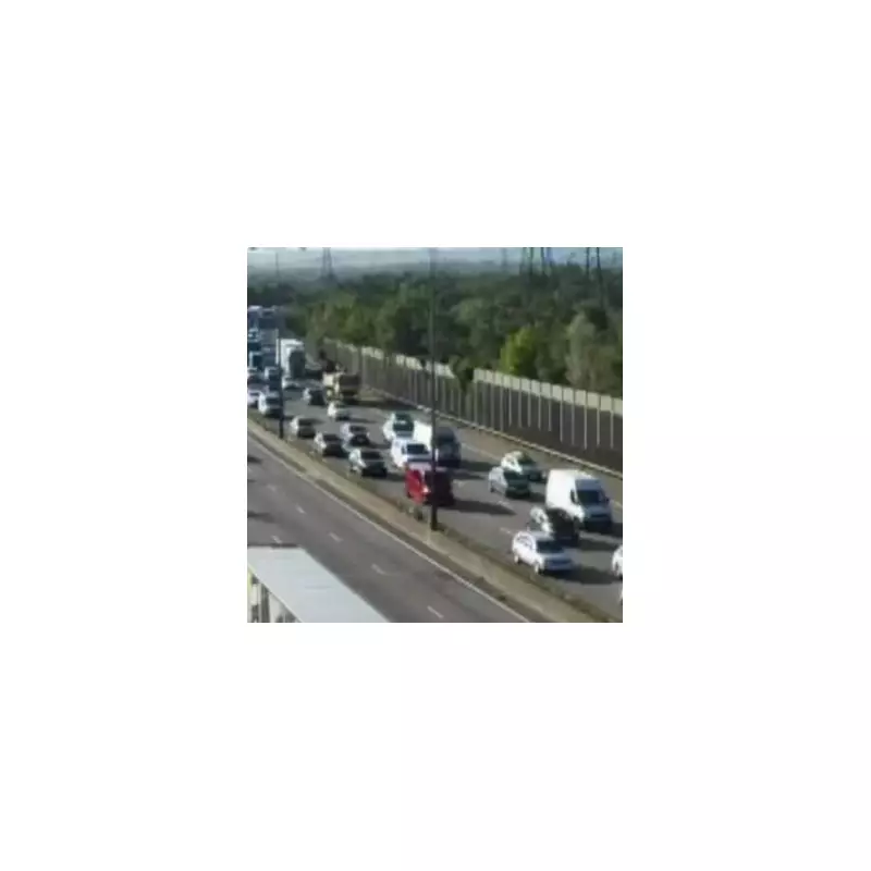 M25 Gridlock: Multi-Vehicle Crash Closes Motorway Near Heathrow Causing Travel Chaos