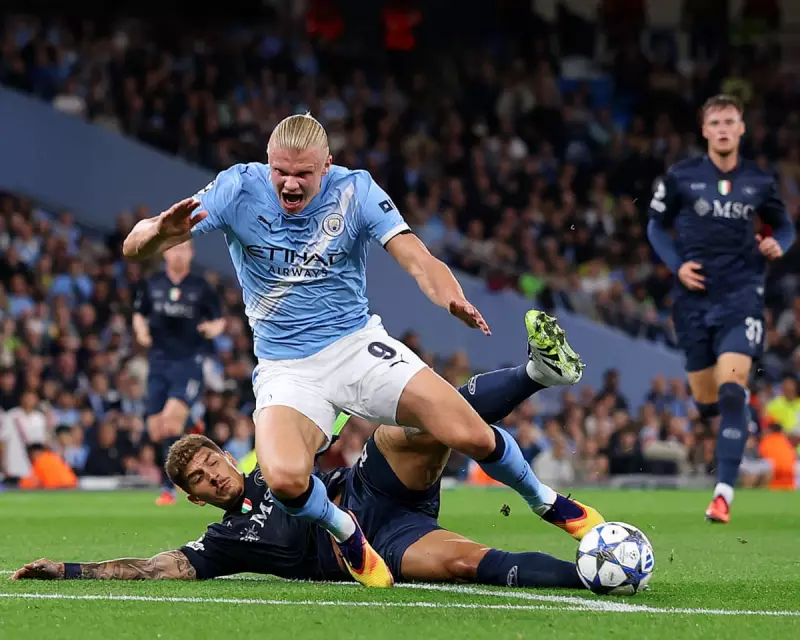 Man City Edge Past Napoli in Champions League Thriller: Foden Shines in Five-Goal Epic