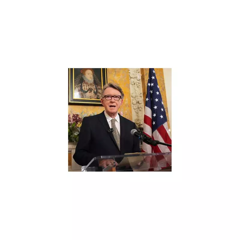 Mandelson's Peerage Pension Row: Labour Grandee's £114k EU Payday Sparks Fury