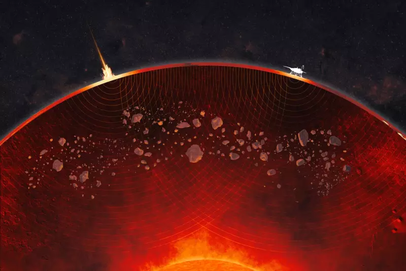 Mars's Deep Secret: Vast 'Blobs' Beneath Surface Rewrite Planet's History