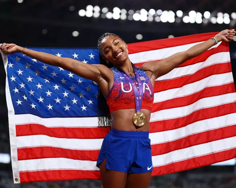 Melissa Jefferson Strikes Gold! USA's Sprint Queen Claims Sensational 100m World Title