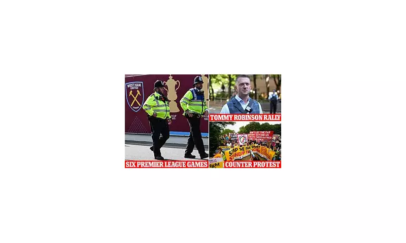 Met Police on High Alert: Tommy Robinson Football Rally Threatens Chaos Amidst Six Premier League London Matches