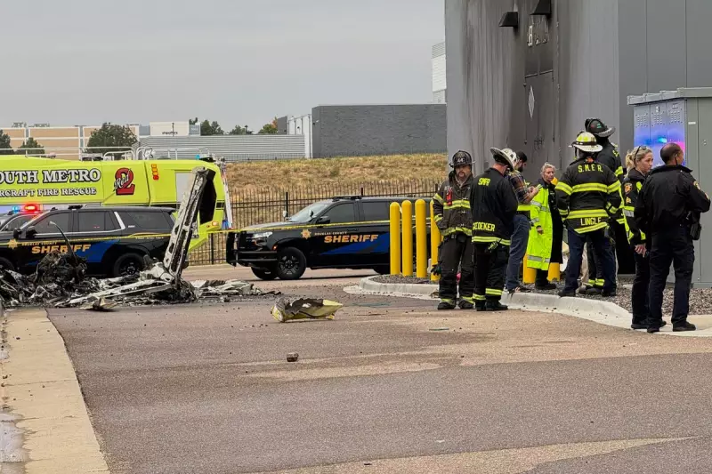 Miraculous Escape: Small Plane Crashes and Burns at Denver's Centennial Airport