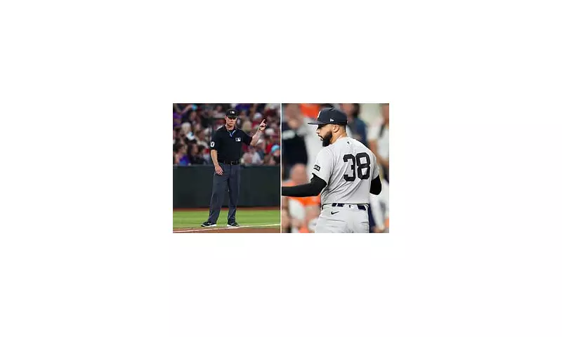 MLB Umpire Brian Walsh's Shocking Gesture to Yankees-Dodgers Fan Sparks Outrage | Daily Mail