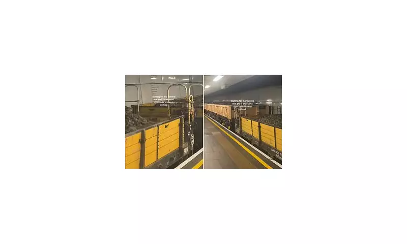 Mystery on the Tube: London Commuters Baffled as Coal Appears on Underground Carriages