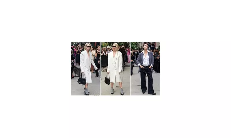 Naomi Watts Stuns at New York Fashion Week in Daring Leather Trousers and Sheer Top