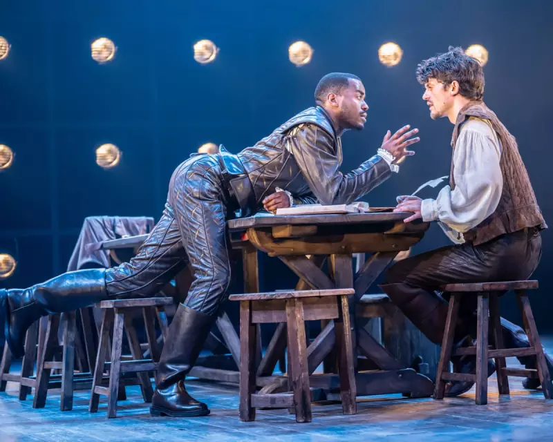 Ncuti Gatwa Electrifies in 'Born With Teeth': A Shakespearean Power Struggle at Wyndham's Theatre