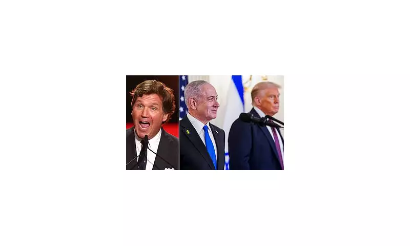 Netanyahu's Son Unleashes Expletive-Ridden Tirade Against Tucker Carlson in Explosive Clash Over Trump Claims