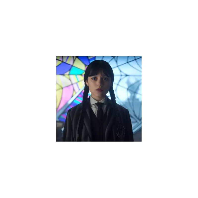 Netflix's Wednesday Stained Glass Window Sparks Real-Life Mystery at Historic UK Church