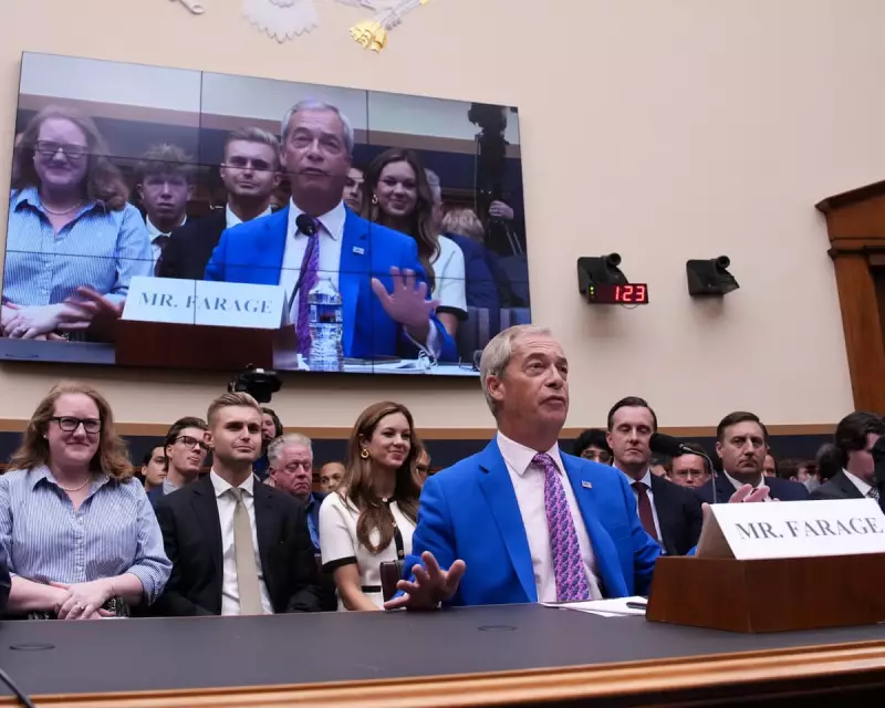 Nigel Farage Faces Fiery US Congress Hearing: Branded 'Putin Apologist' and 'Free Speech Imposter'