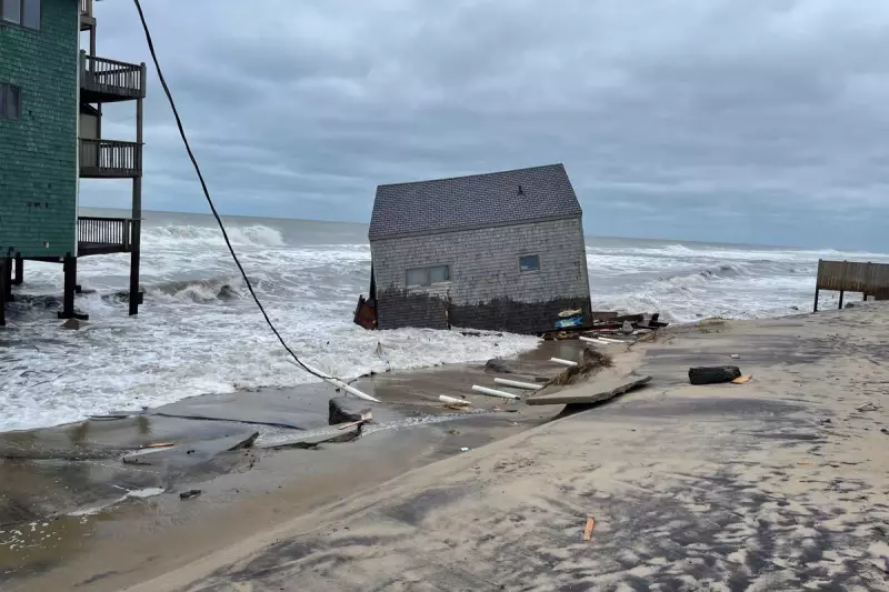 Outer Banks Cliffside Mansions Teeter on Brink of Collapse as Erosion Crisis Worsens