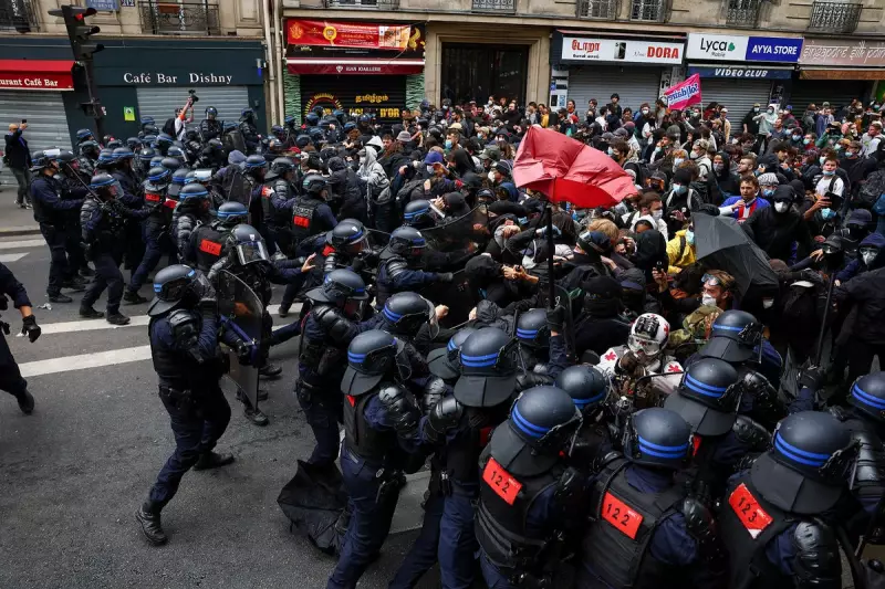 Paris Paralysed: 'Block Everything' Protests Erupt Against Macron's Reforms