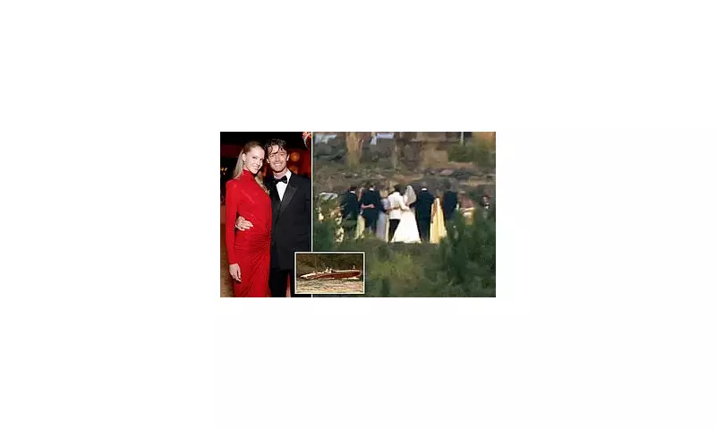 Patrick Schwarzenegger Marries Model Abby Champion in Stunning Idaho Lake Ceremony | Daily Mail