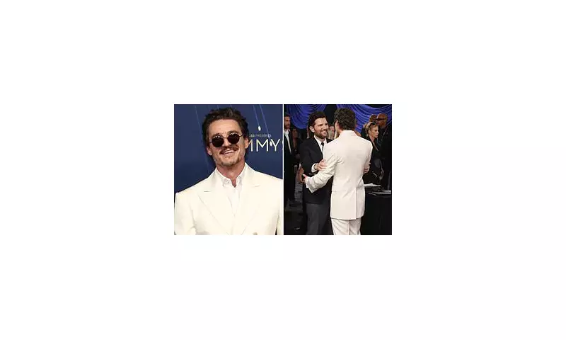 Pedro Pascal's Awkward Emmy Moment with Adam Scott Goes Viral | Award Show Blunder