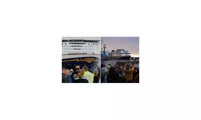 Police Storm Disney's Newest Cruise Ship in Germany Days After Launch | Exclusive Report