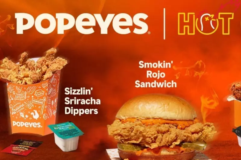 Popeyes UK Heats Up with Scoville-Scorching Hot Ones Chicken Sandwich Launch