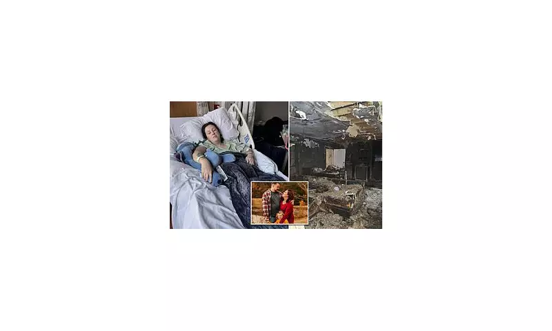 Pregnant Mother's Terrifying Leap to Safety: Heroic Escape From Raging House Fire in Ayr