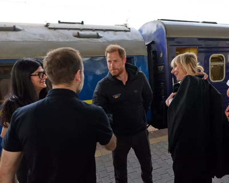 Prince Harry Makes Surprise Visit to Kyiv in Show of Solidarity with Ukraine