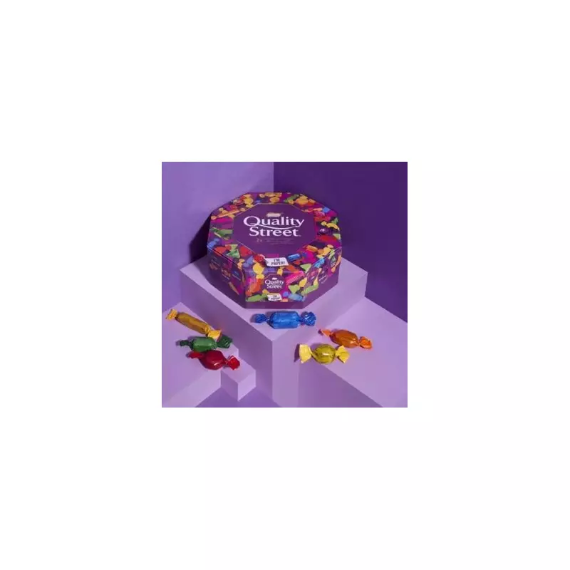 Quality Street's Green Revolution: Iconic Tin Ditches Plastic Wrap for Eco-Friendly Paper