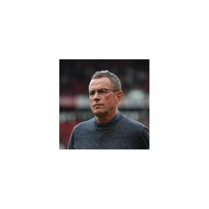 Ralf Rangnick Rushed to Hospital for Emergency Treatment After Sudden Collapse