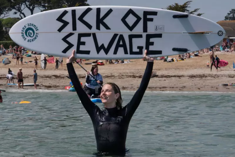 Raw Sewage Spill Forces Cornwall Beach Closures, Sparking Health Warnings for Surfers