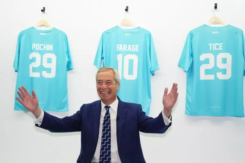 Reform UK's Football Shirt Merchandise Sparks Controversy and Mockery