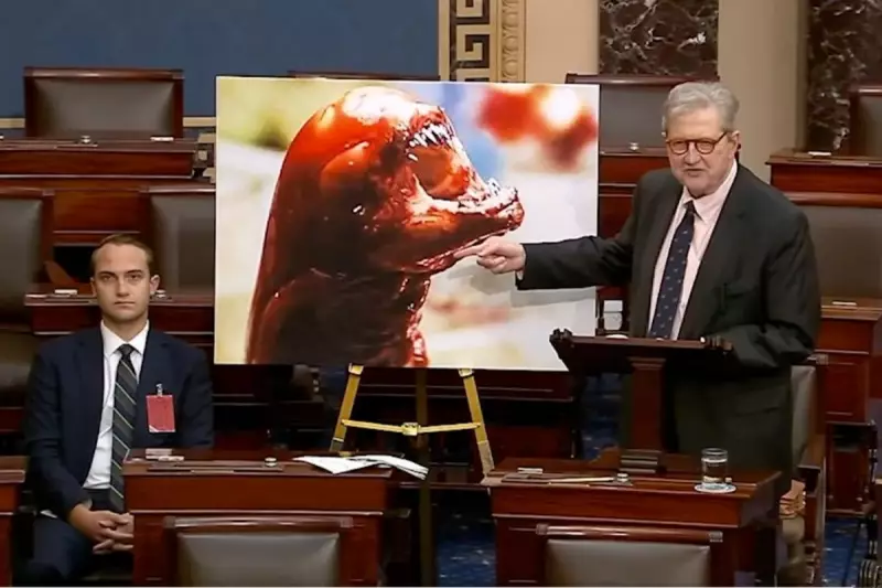 Republican Senator's Bizarre Radioactive Shrimp and Alien Claims Spark Outrage