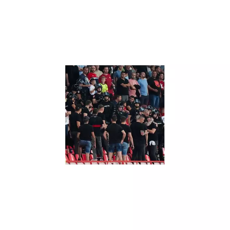 Riot Police Storm Birmingham as Football Violence Erupts After England's Defeat