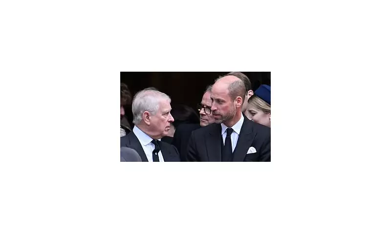 Royal Rift Revealed: Prince William's 'Frosty' Snub to Prince Andrew at Duchess of Kent's Funeral