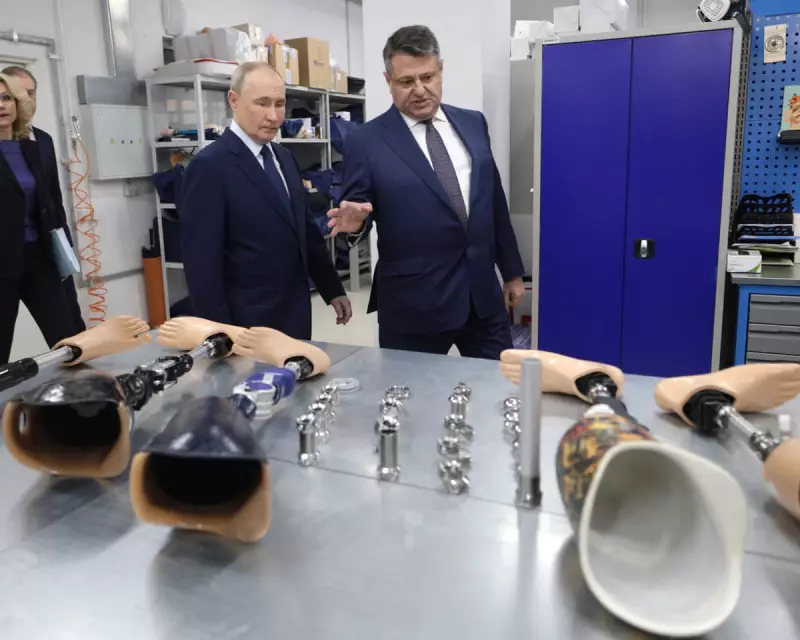 Russia's Secret Prosthetics Boom: Inside the Grim Industry Fueled by Ukraine War Casualties