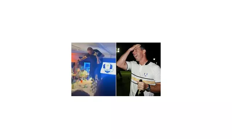 Ryder Cup Revelry: Shane Lowry's Table-Top Triumph Dance After Europe's Victory